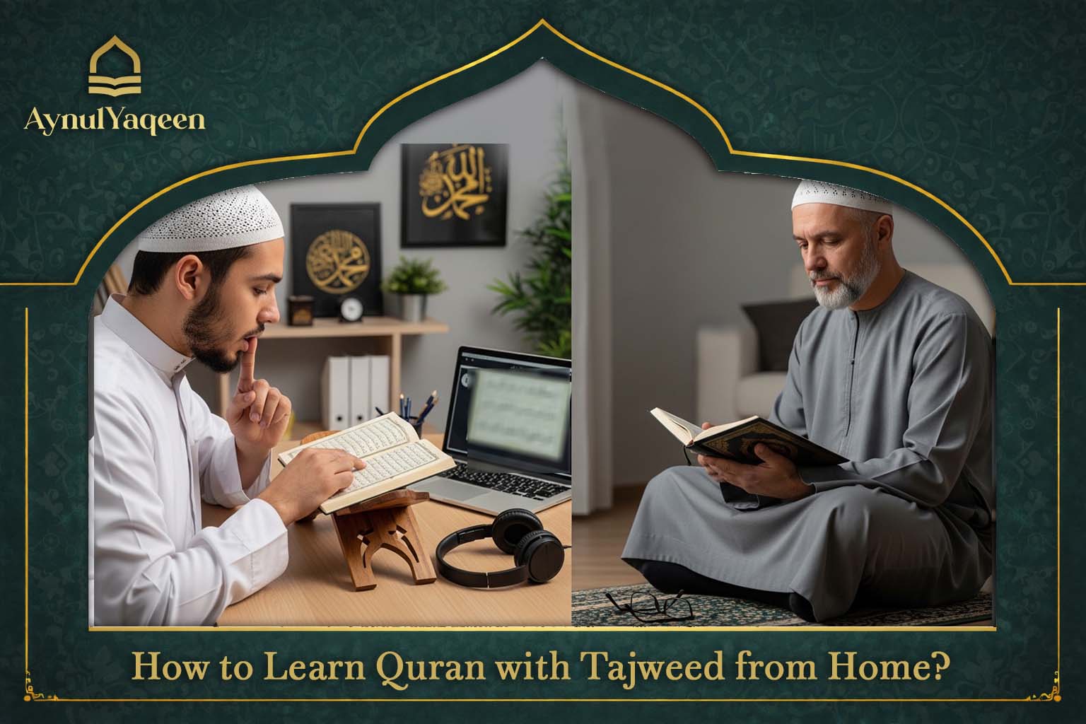 How to learn quran from home