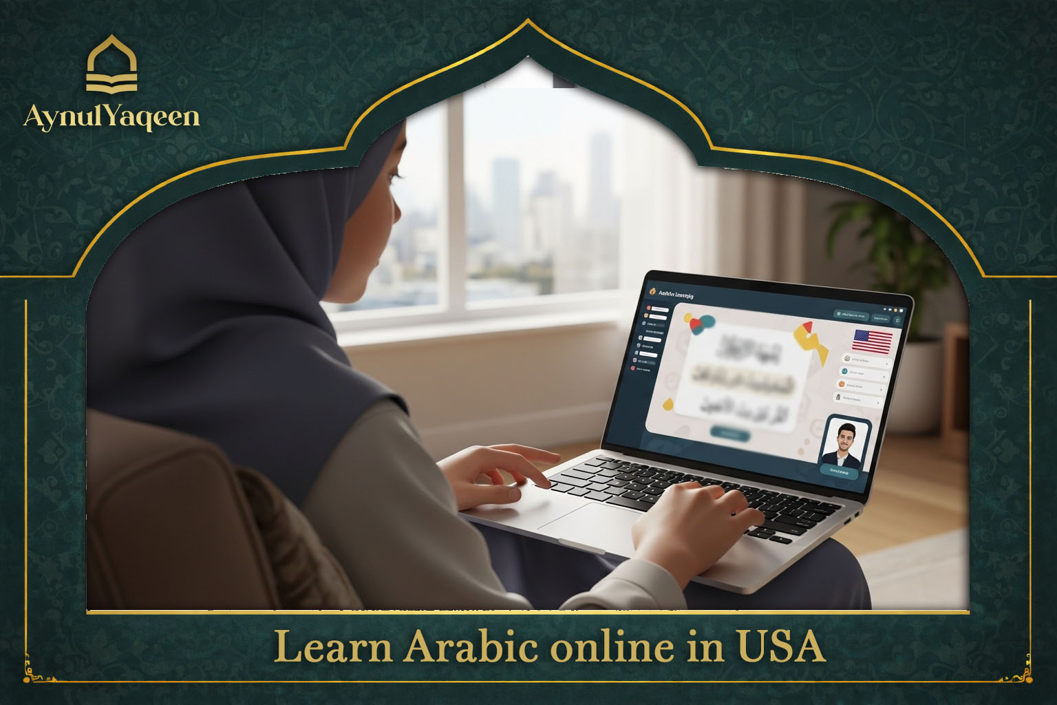 Learn Arabic online in USA