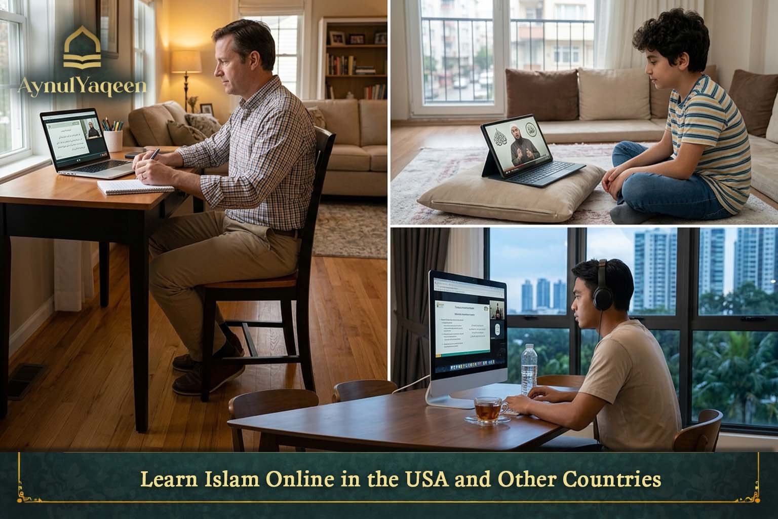 Learn islam online in USA