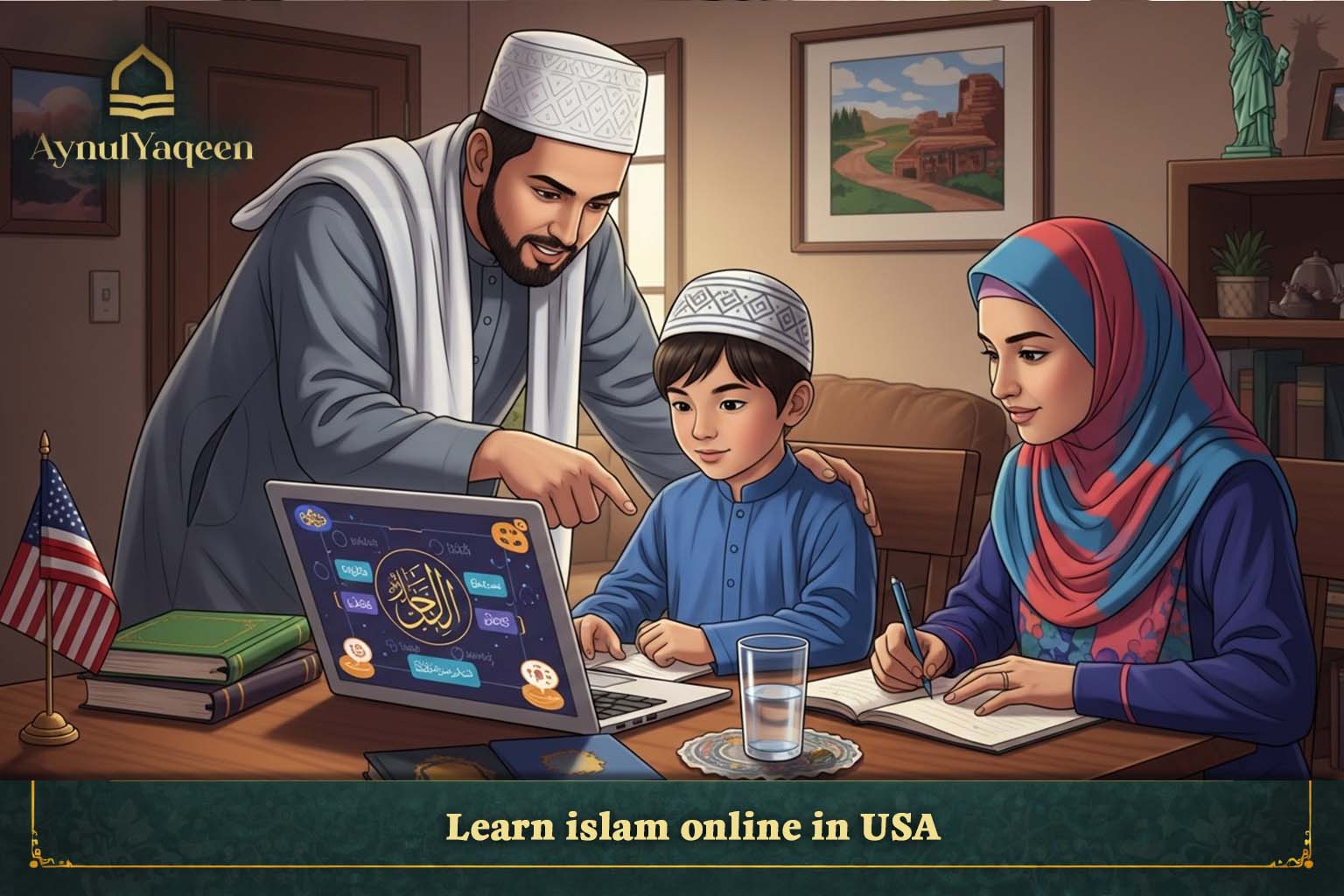 Learn islam online in USA