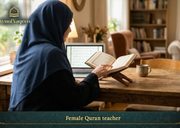 Female Quran teacher