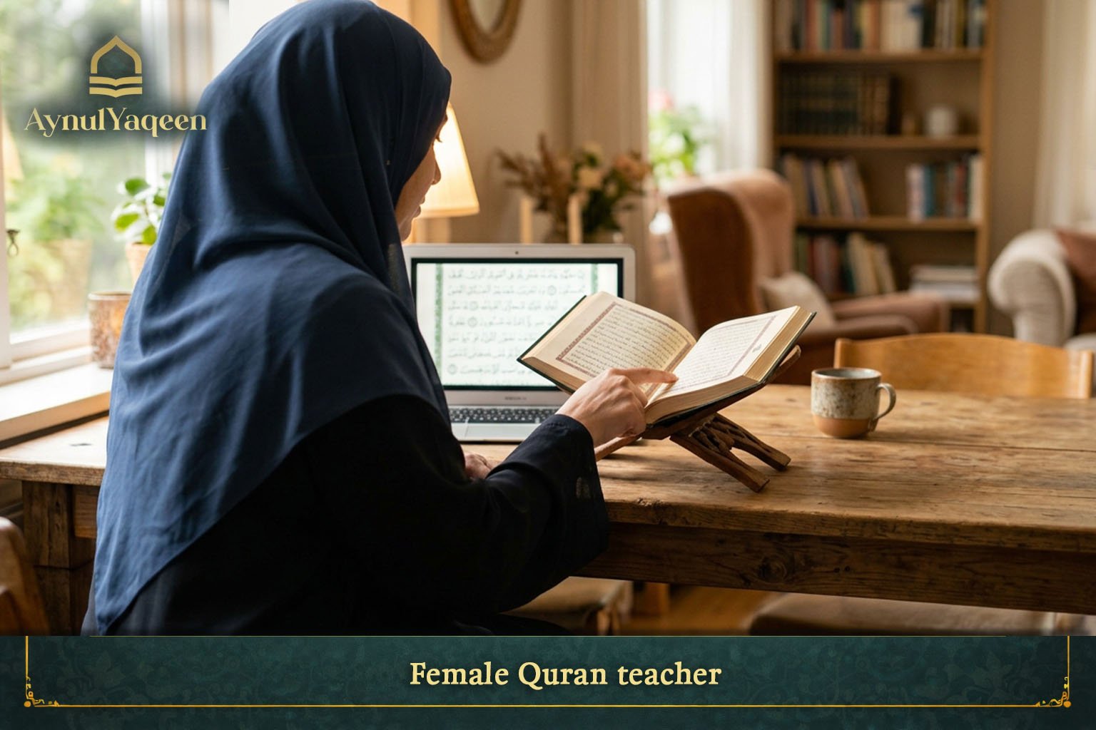 Female Quran teacher