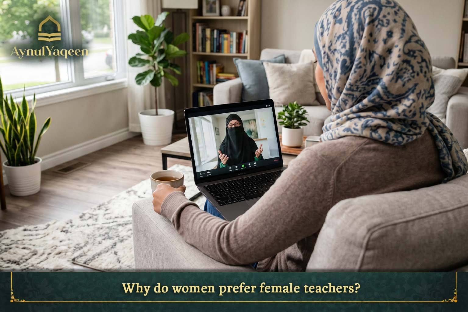 Why do women prefer female teachers?