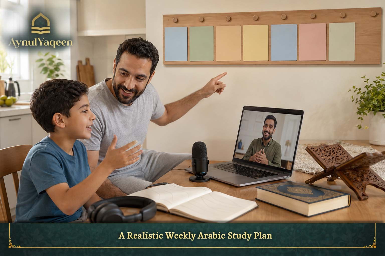 A Realistic Weekly Arabic Study Plan