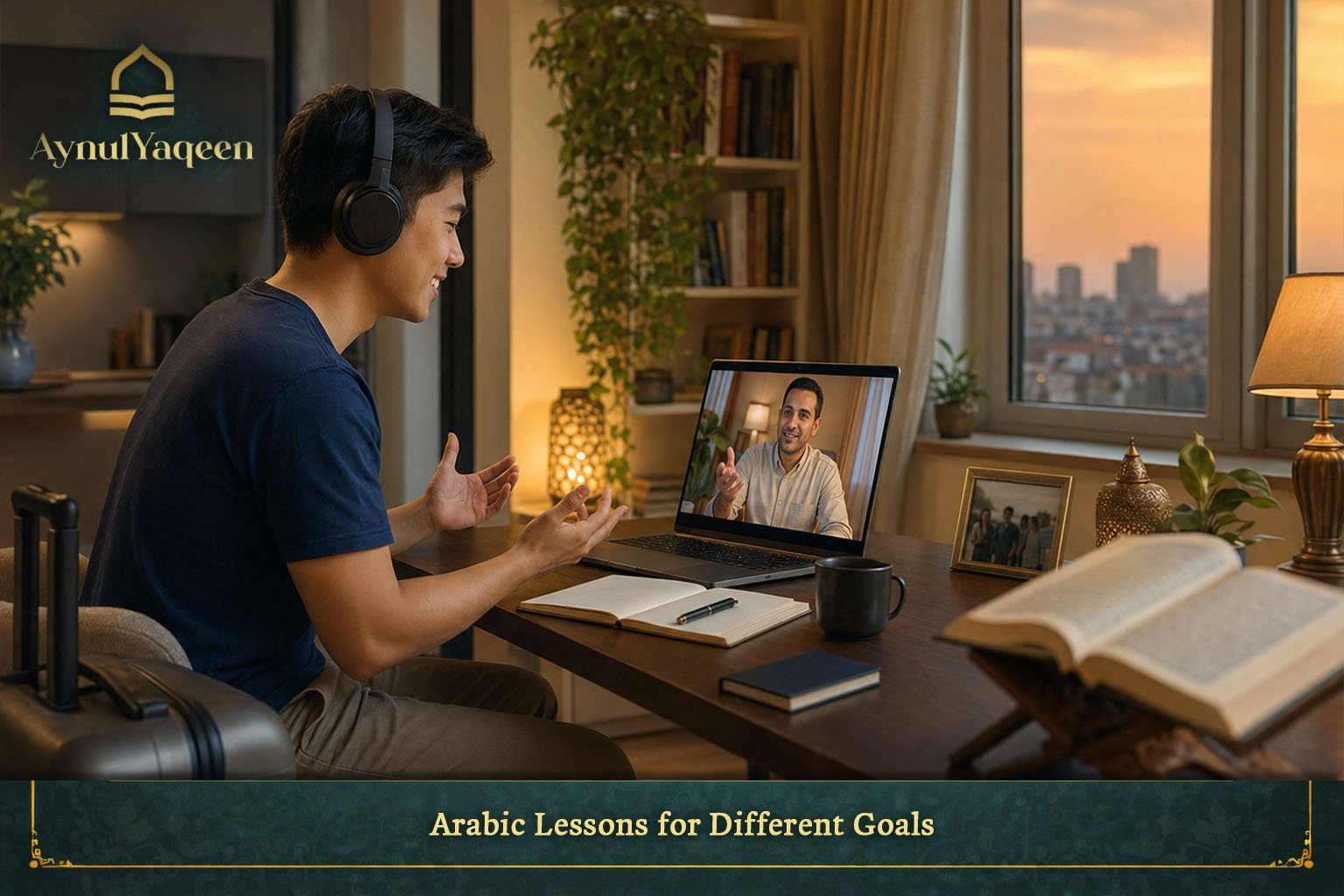 Arabic Lessons for Different Goals