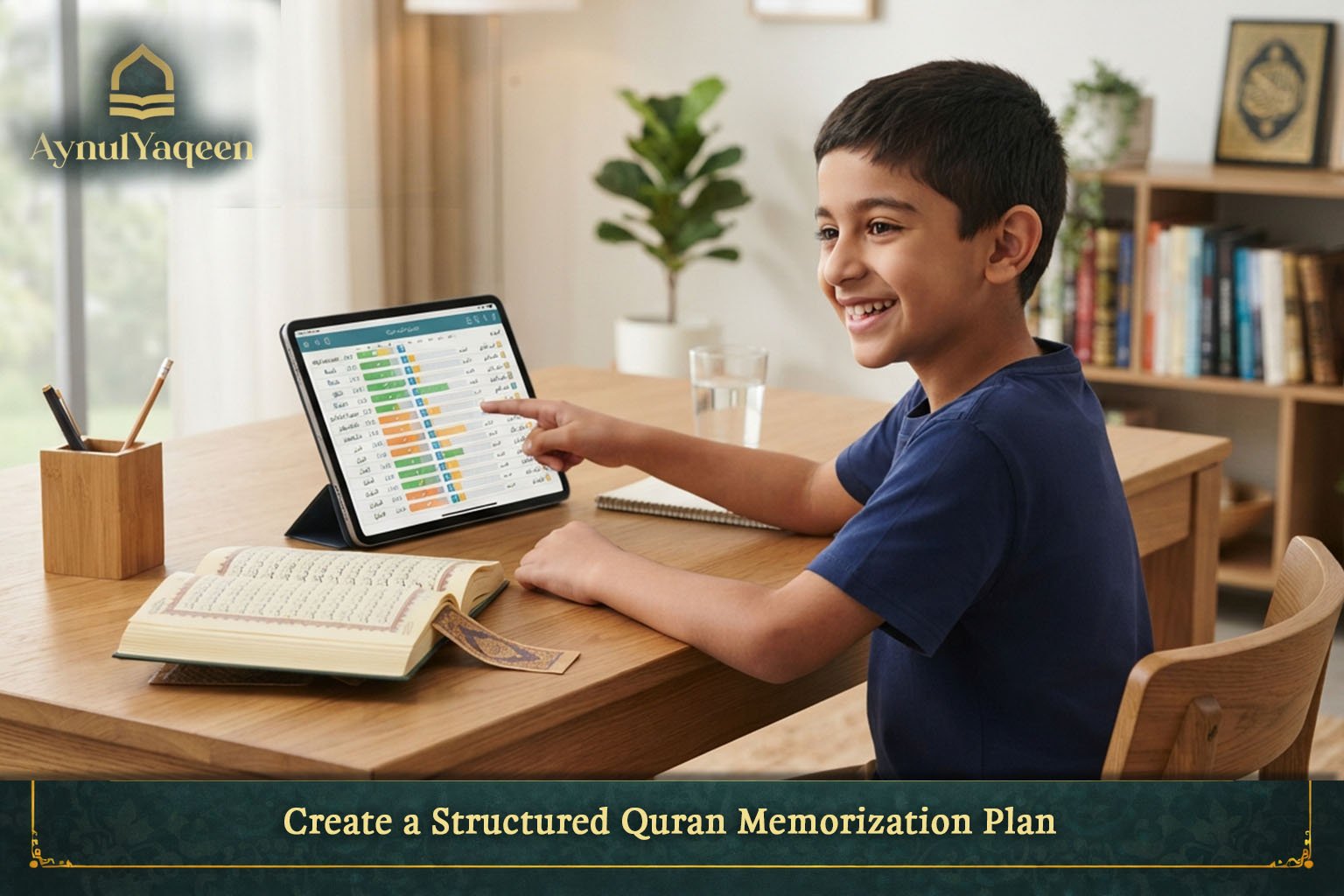 Create a Structured Quran Memorization Plan