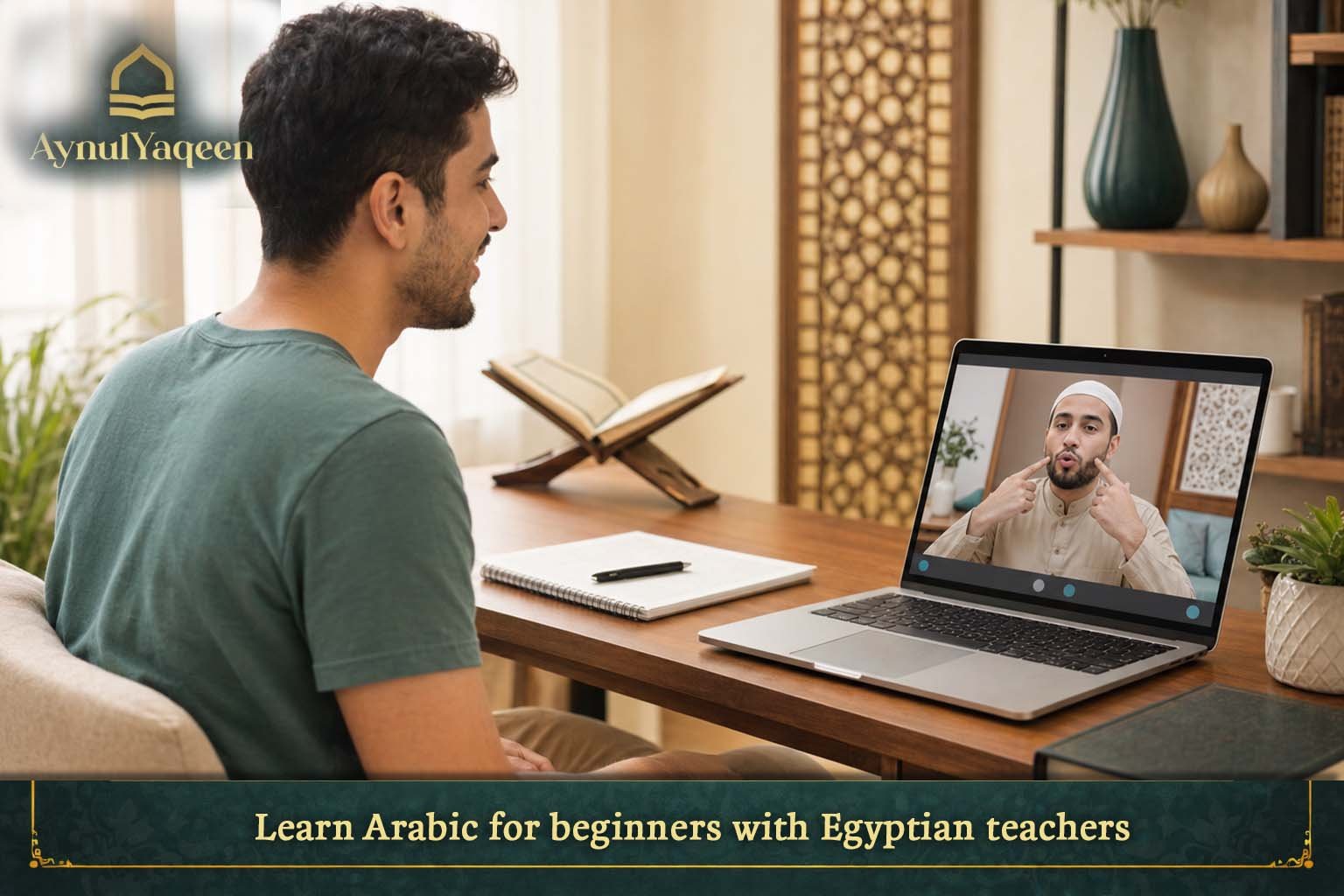 Learn Arabic for beginners with Egyptian teachers