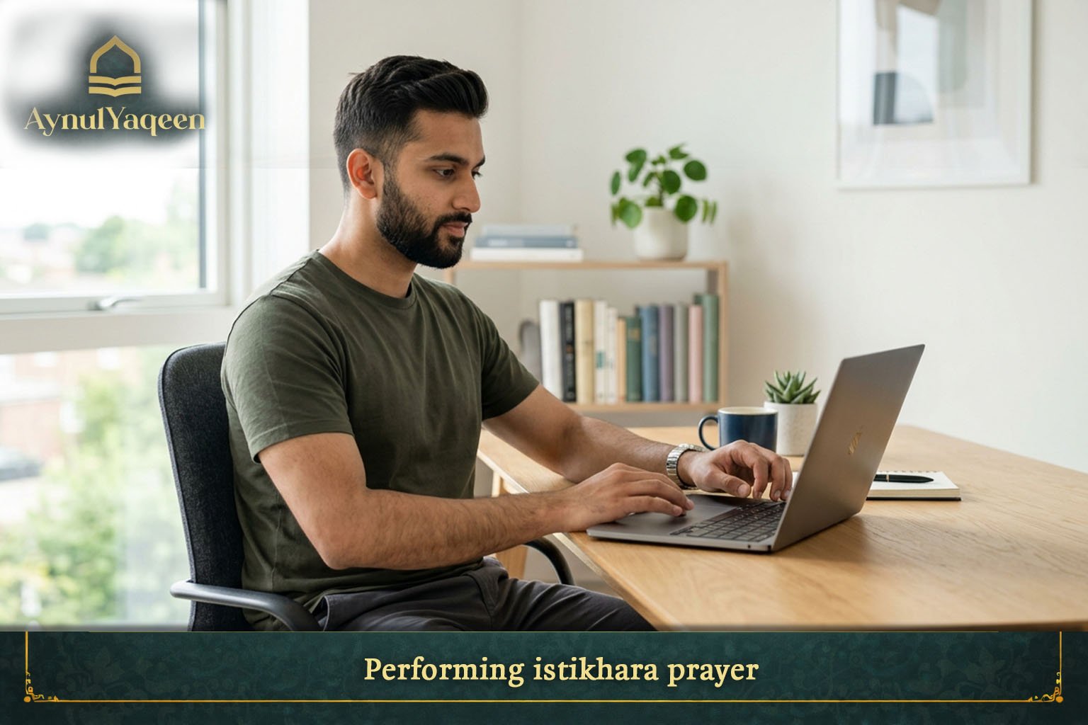 Performing istikhara prayer