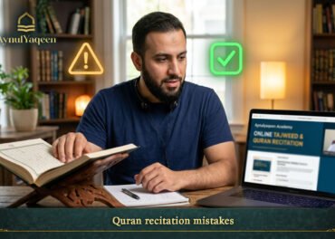 Quran recitation mistakes