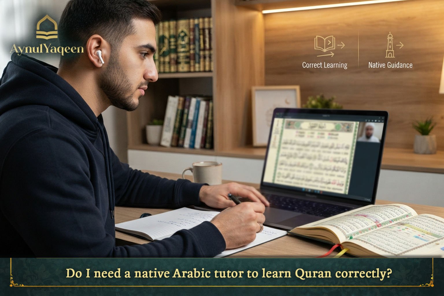 Do I need a native Arabic tutor to learn Quran correctly?