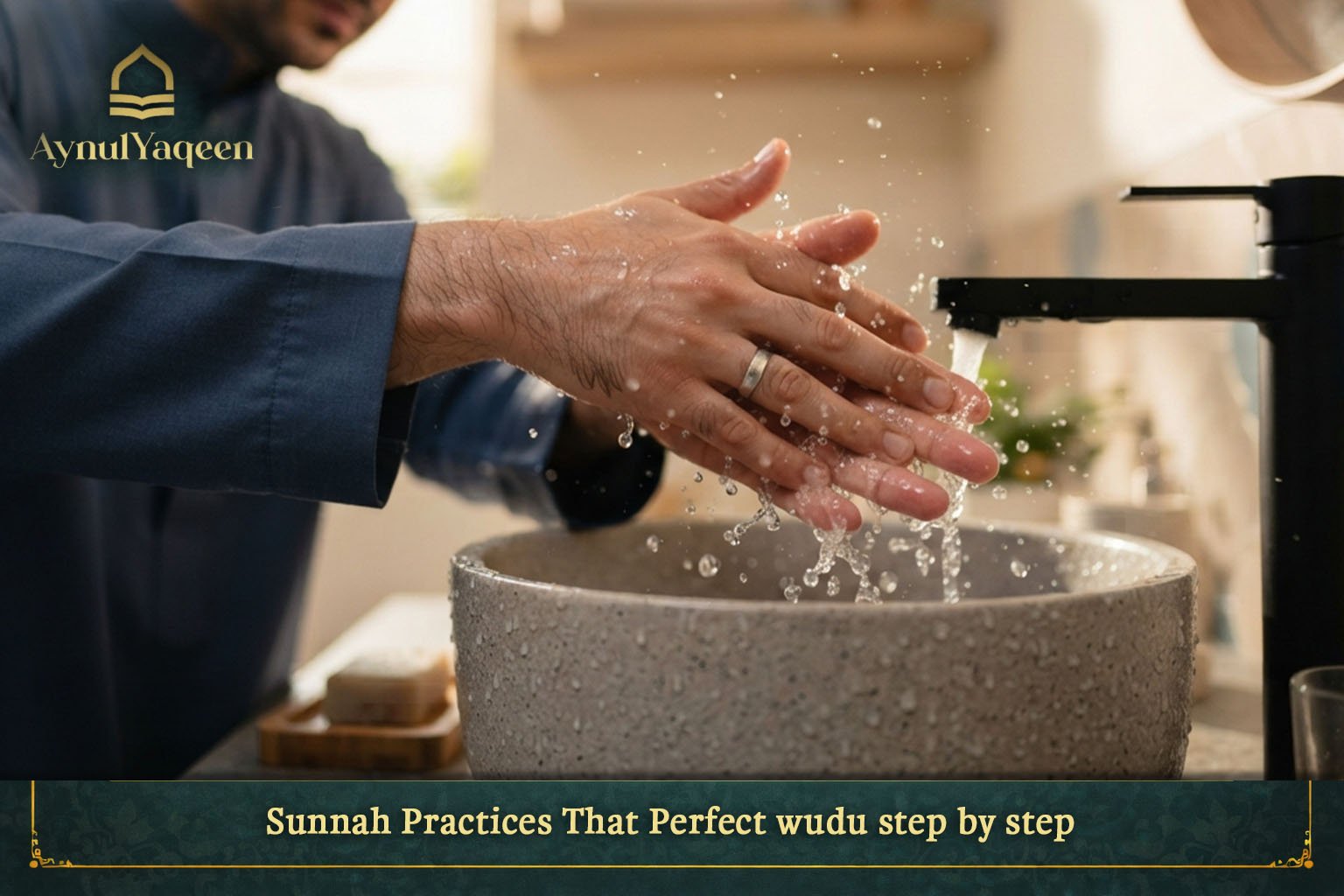 Sunnah Practices That Perfect wudu step by step