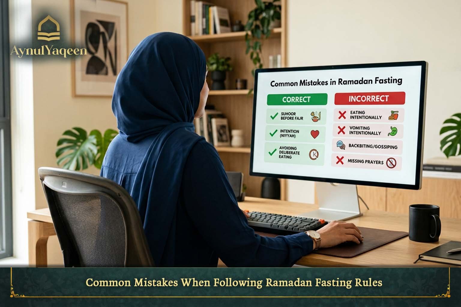 Common Mistakes When Following Ramadan Fasting Rules