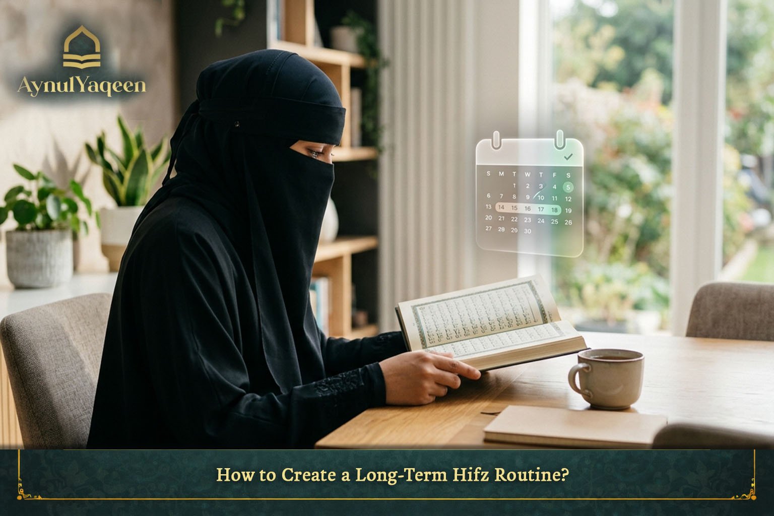 How to Create a Long-Term Hifz Routine?