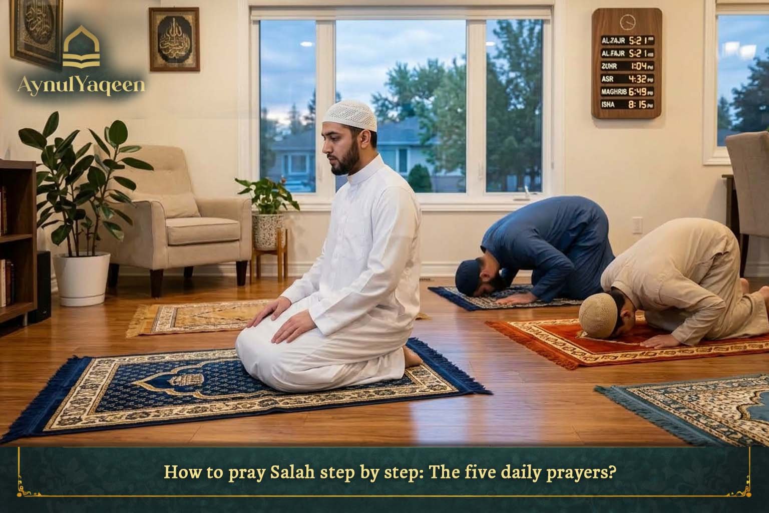  The five daily prayers 