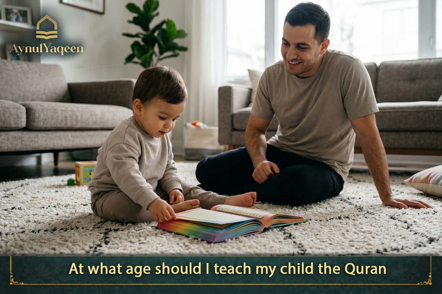 At what age should I teach my child the Quran