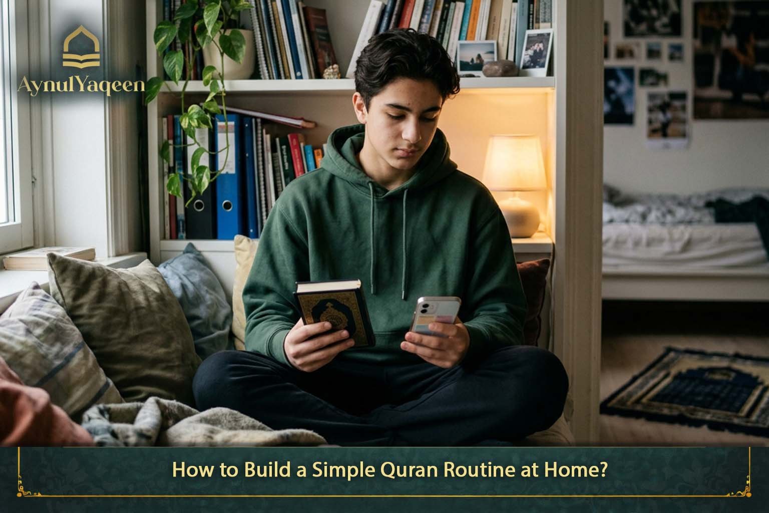 How to Build a Simple Quran Routine at Home?